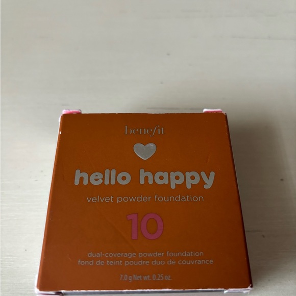 NWT Benefit Hello Happy Velvet Powder Foundation - shade 10 - Picture 3 of 5